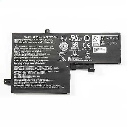 battery for Acer AP16J8K  