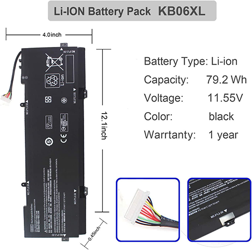 Spectre X360 15-BL000NF  battery