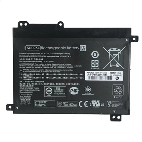 battery for HP TPN-W124 +