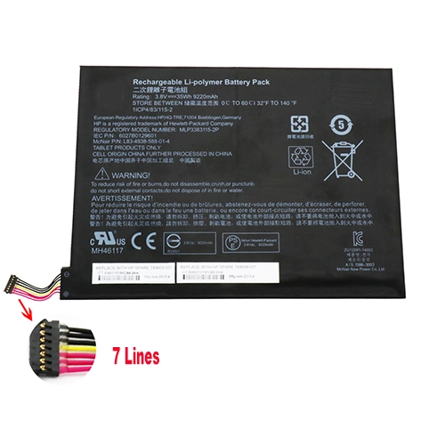 battery for HP MLP3383115  