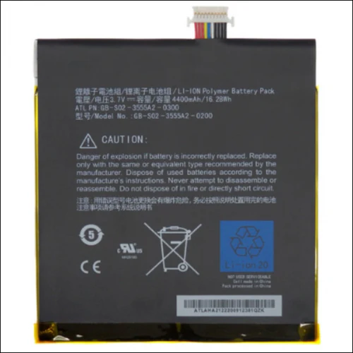 battery for Amazon 3555A2L  