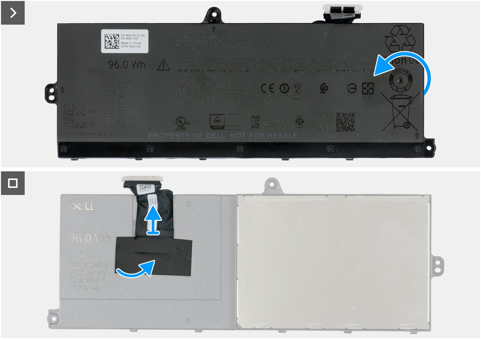 battery for Dell 6DCG2  