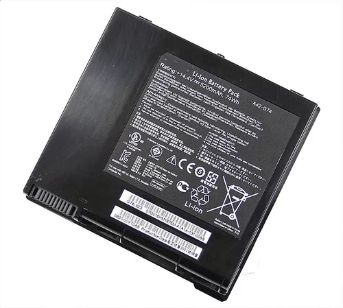 laptop battery for Asus G74SX-021A2670QM