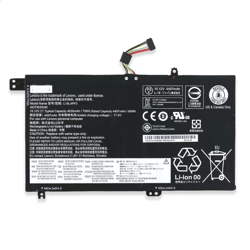 laptop battery for Lenovo L18L4PF0  