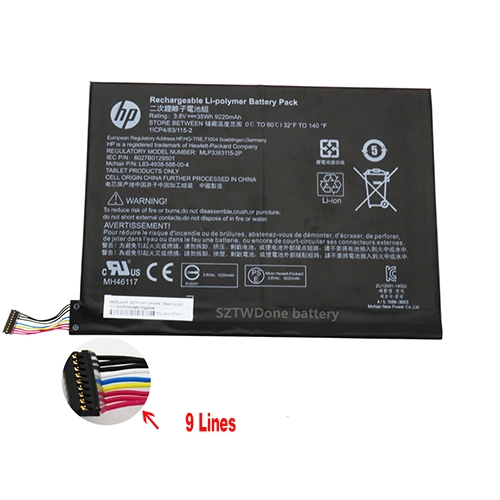 battery for HP 6027B0129601  