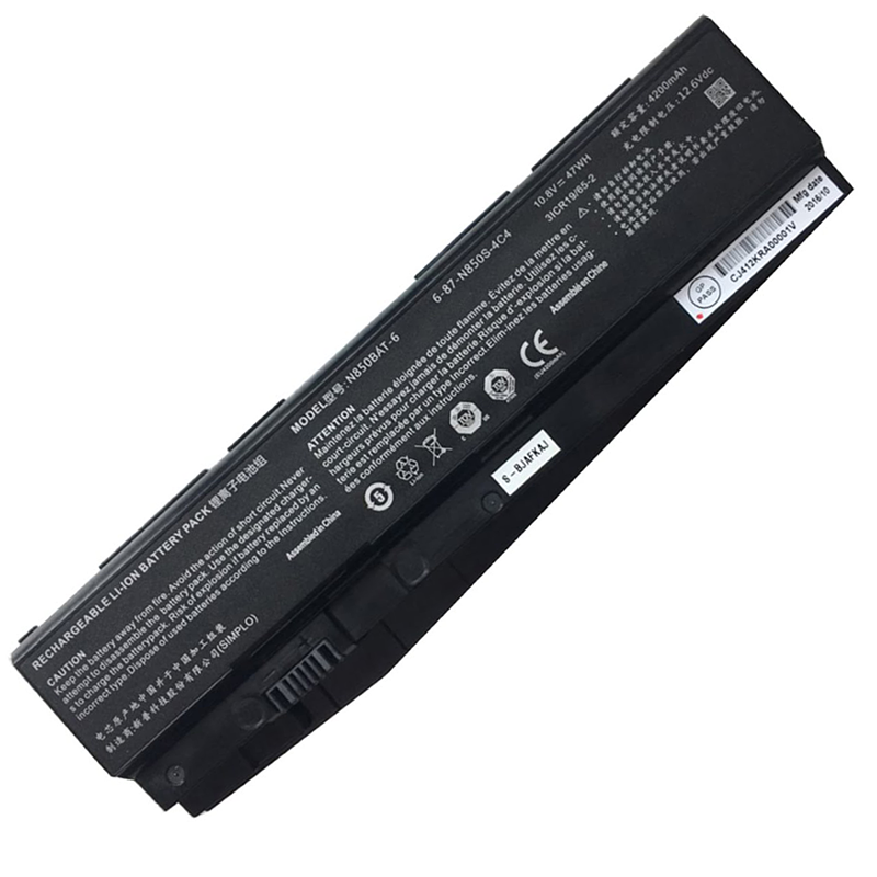 battery for CLEVO 6-87-N850S-6U71  