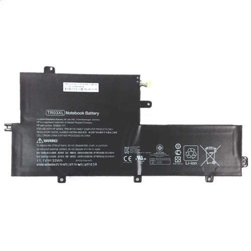 battery for HP Split 13-G180LA X2  