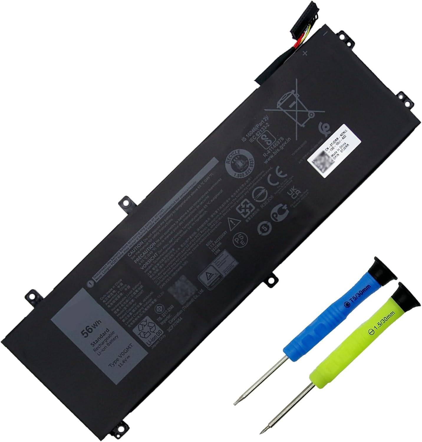 battery for Dell NCC3D  